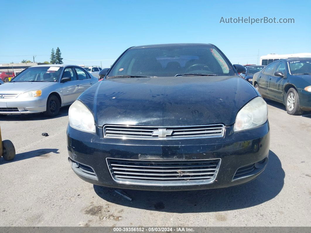 2011 Chevrolet Impala Lt Black vin: 2G1WG5EK7B1280822