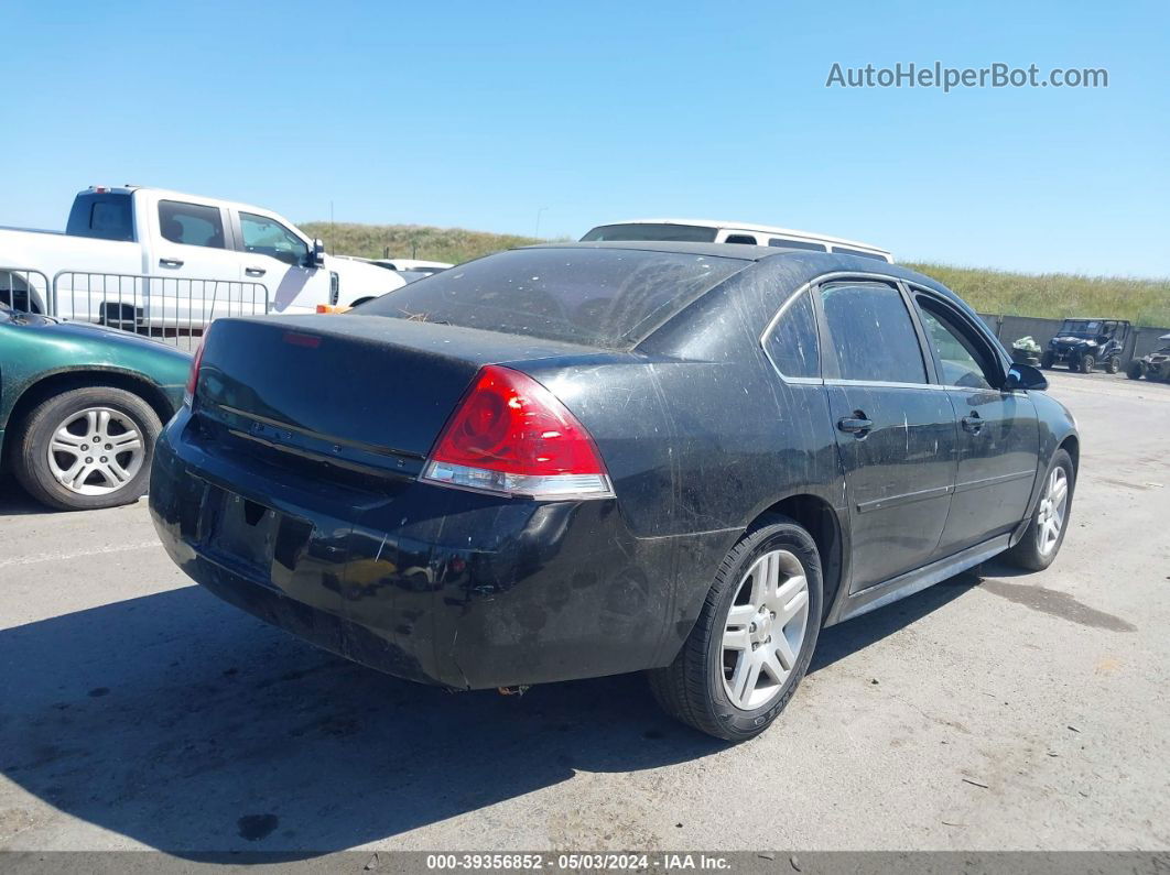 2011 Chevrolet Impala Lt Black vin: 2G1WG5EK7B1280822