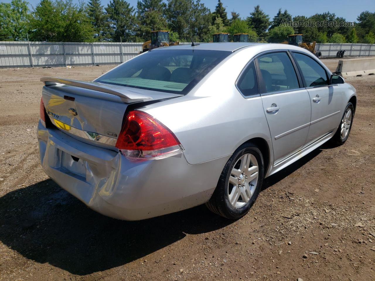 2011 Chevrolet Impala Lt Silver vin: 2G1WG5EK7B1318937