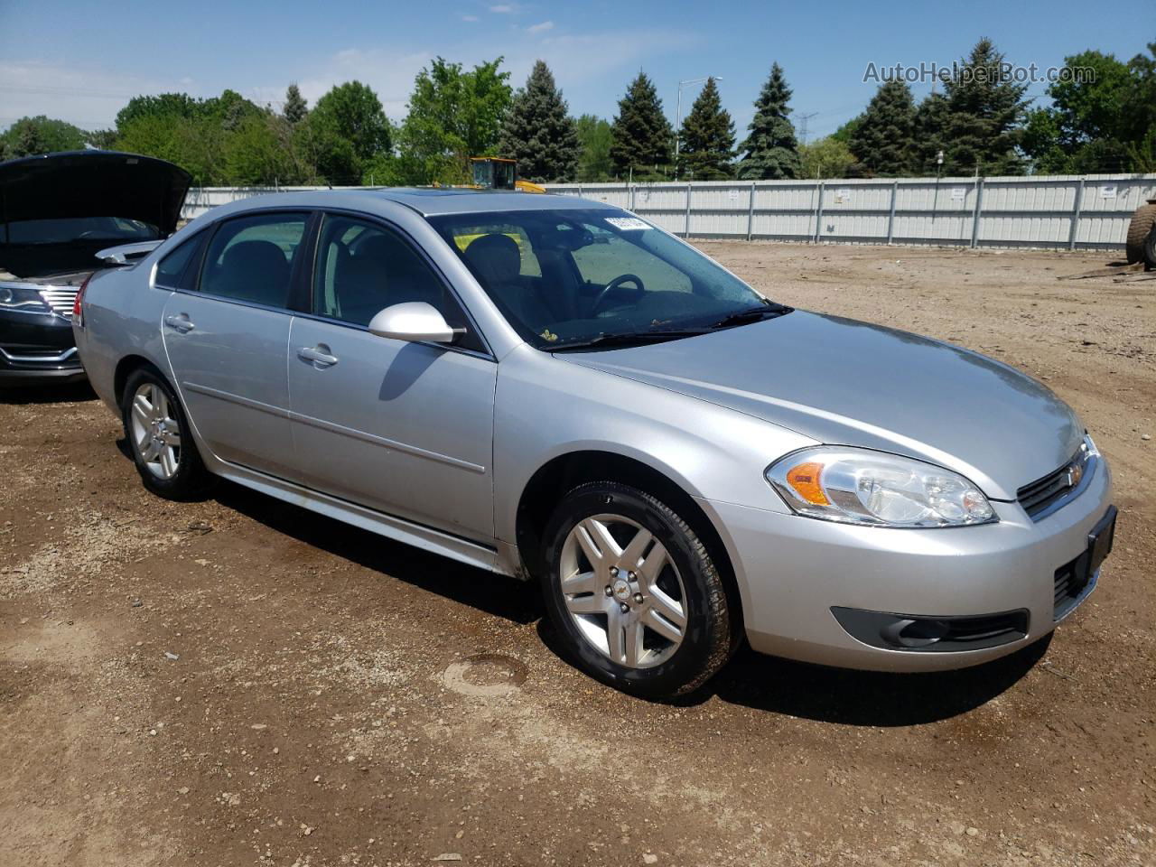 2011 Chevrolet Impala Lt Silver vin: 2G1WG5EK7B1318937