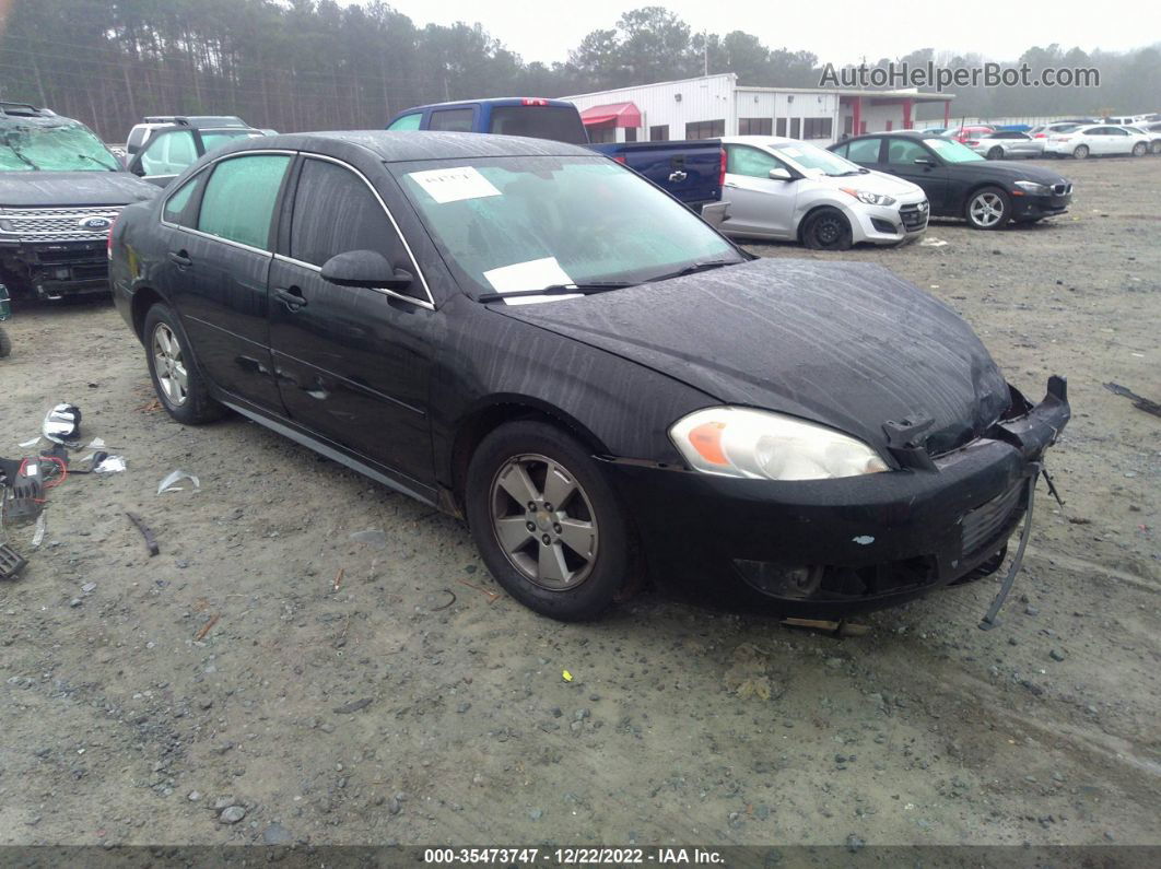 2011 Chevrolet Impala Lt Black vin: 2G1WG5EK8B1112283