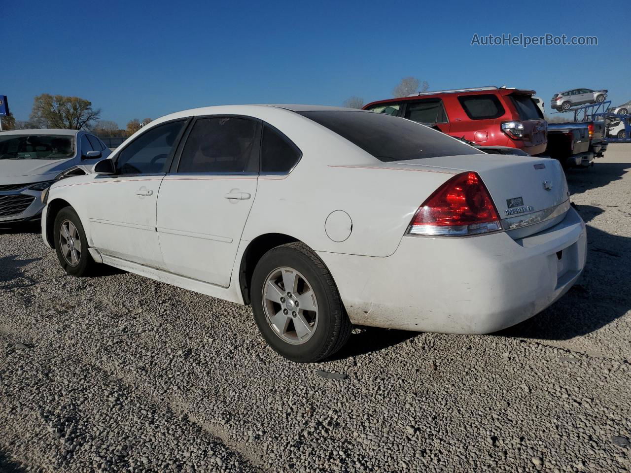 2011 Chevrolet Impala Lt White vin: 2G1WG5EK8B1121811