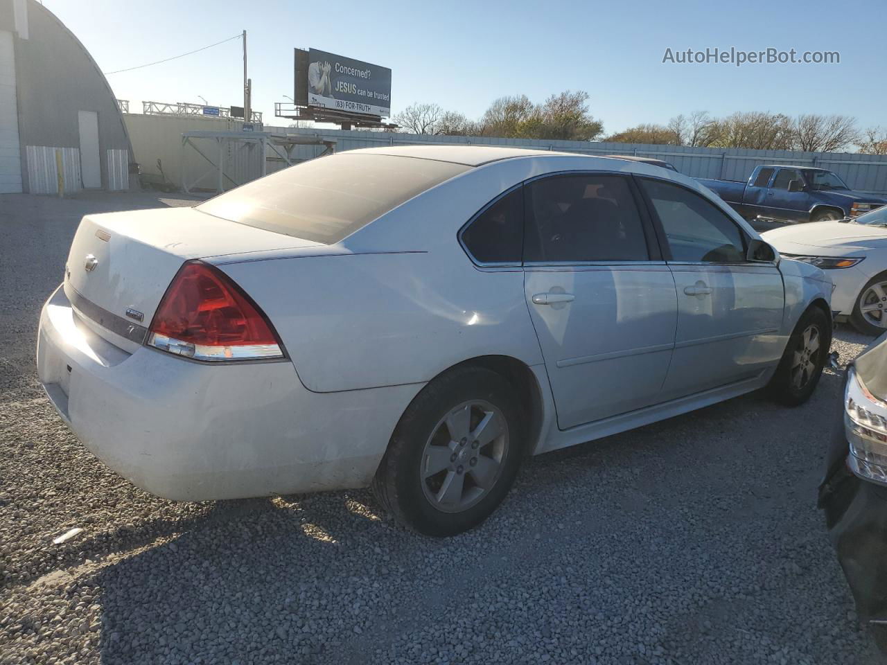 2011 Chevrolet Impala Lt White vin: 2G1WG5EK8B1121811