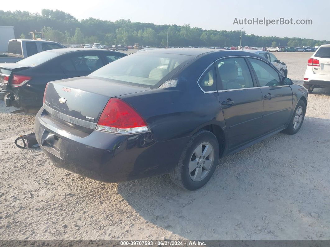 2011 Chevrolet Impala Lt Синий vin: 2G1WG5EK8B1139208