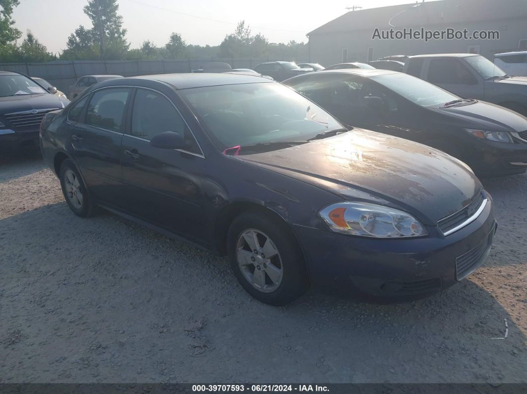 2011 Chevrolet Impala Lt Синий vin: 2G1WG5EK8B1139208