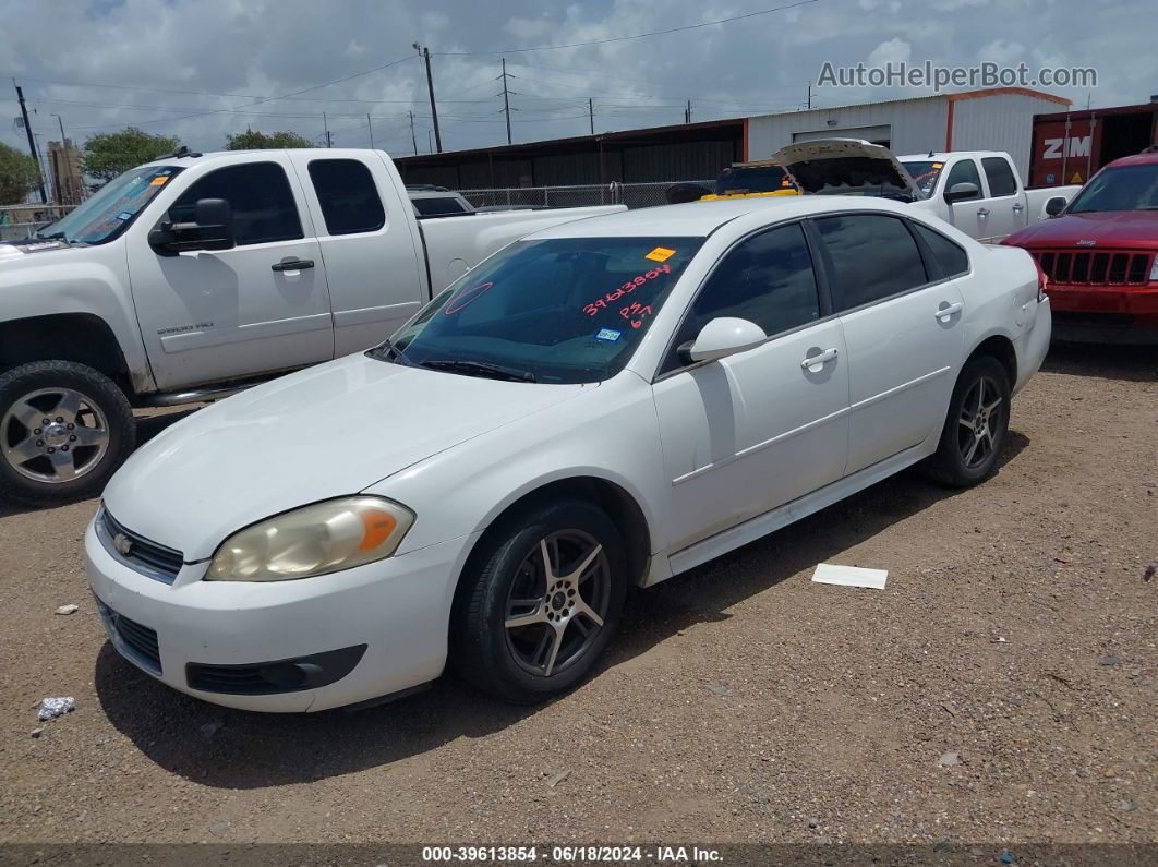 2011 Chevrolet Impala Lt White vin: 2G1WG5EK8B1148300