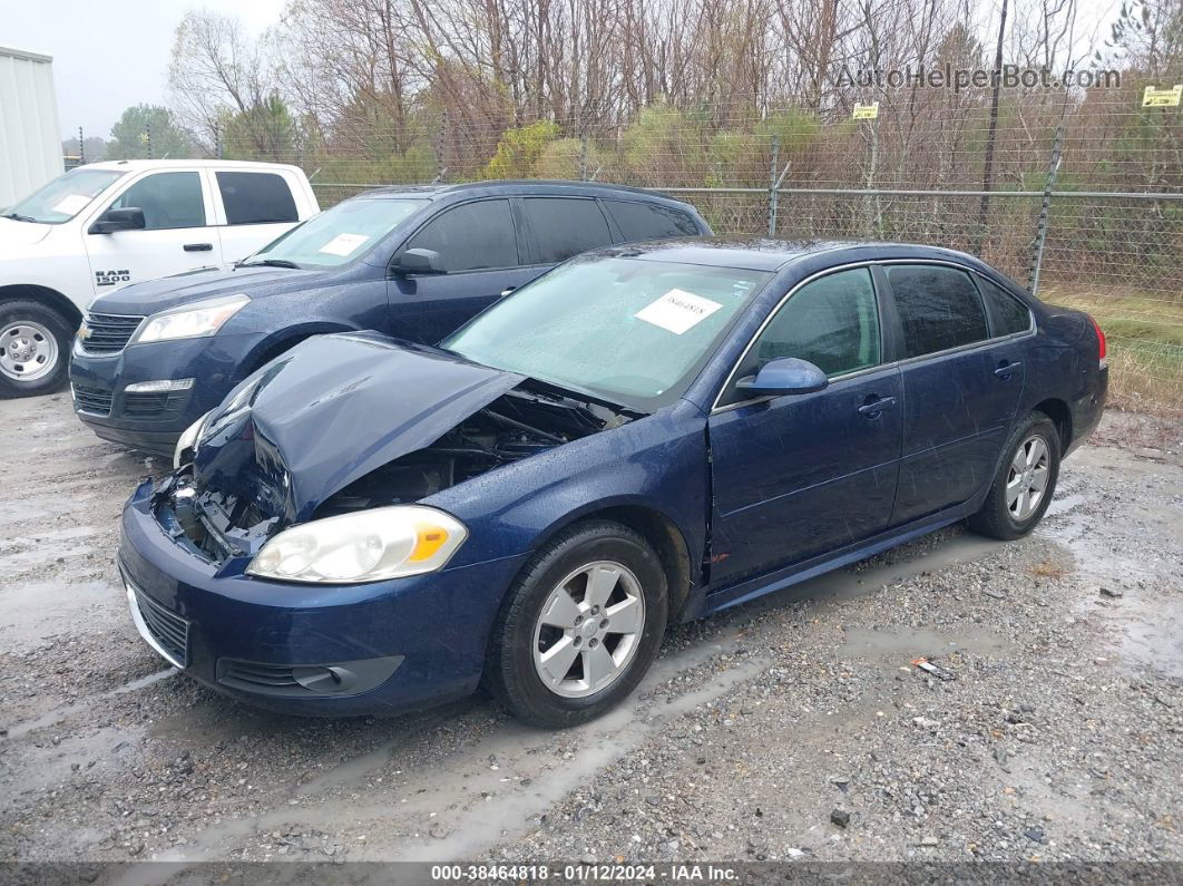 2011 Chevrolet Impala Lt Dark Blue vin: 2G1WG5EK8B1165467