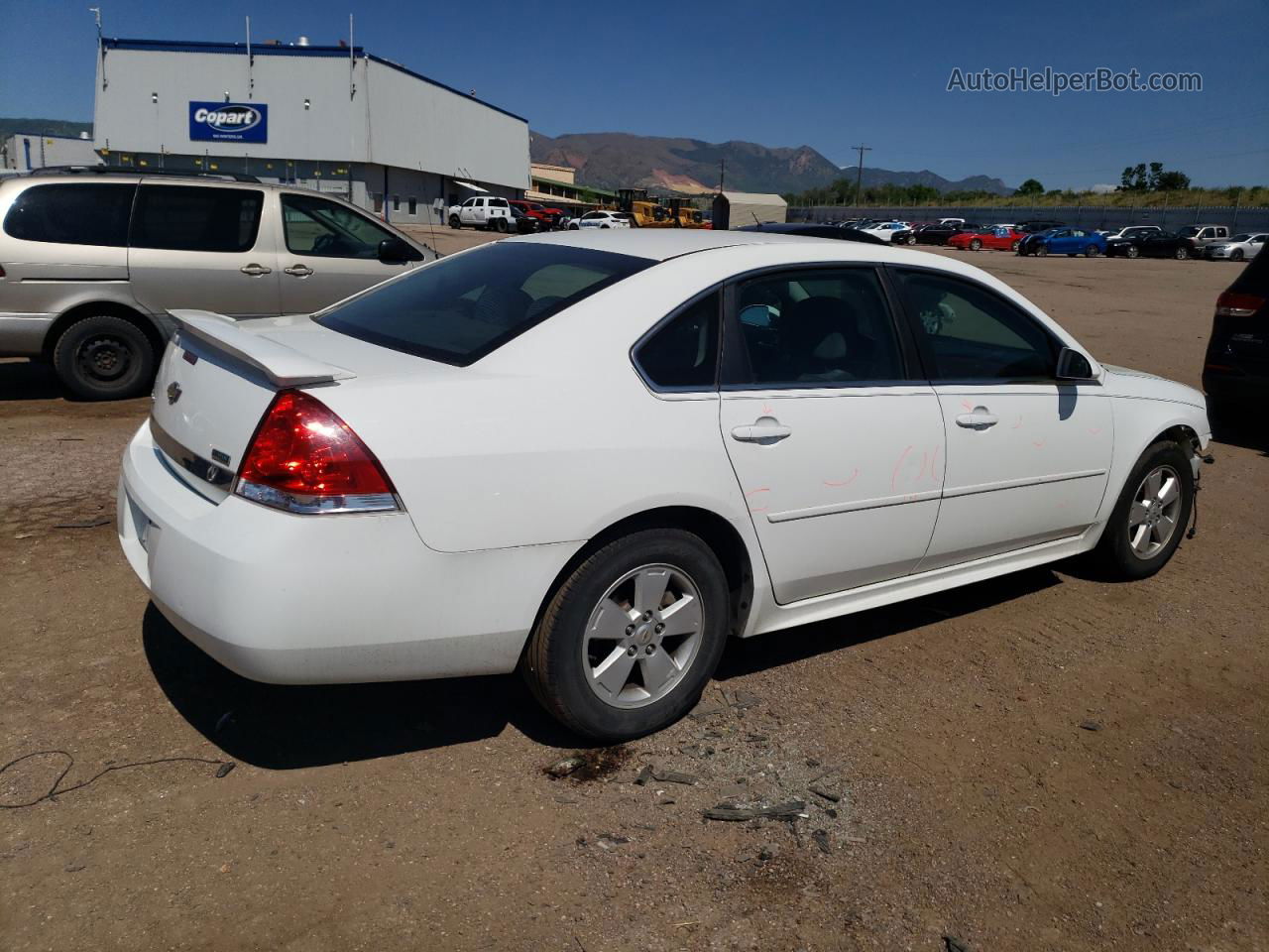 2011 Chevrolet Impala Lt White vin: 2G1WG5EK8B1184911