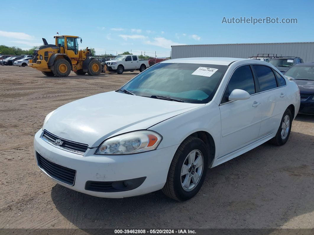 2011 Chevrolet Impala Lt White vin: 2G1WG5EK8B1211959