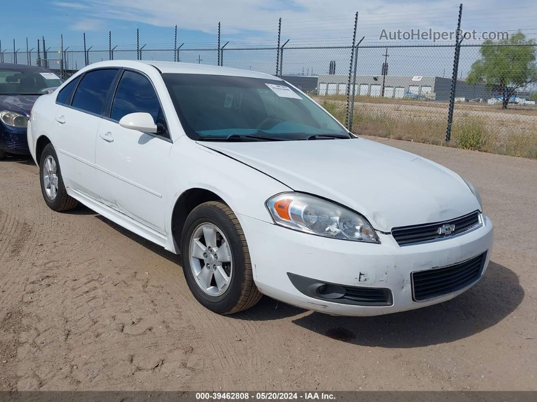 2011 Chevrolet Impala Lt White vin: 2G1WG5EK8B1211959