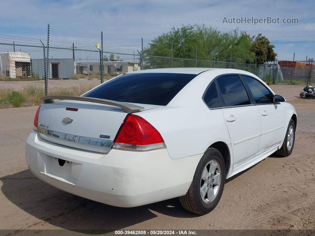 2011 Chevrolet Impala Lt White vin: 2G1WG5EK8B1211959