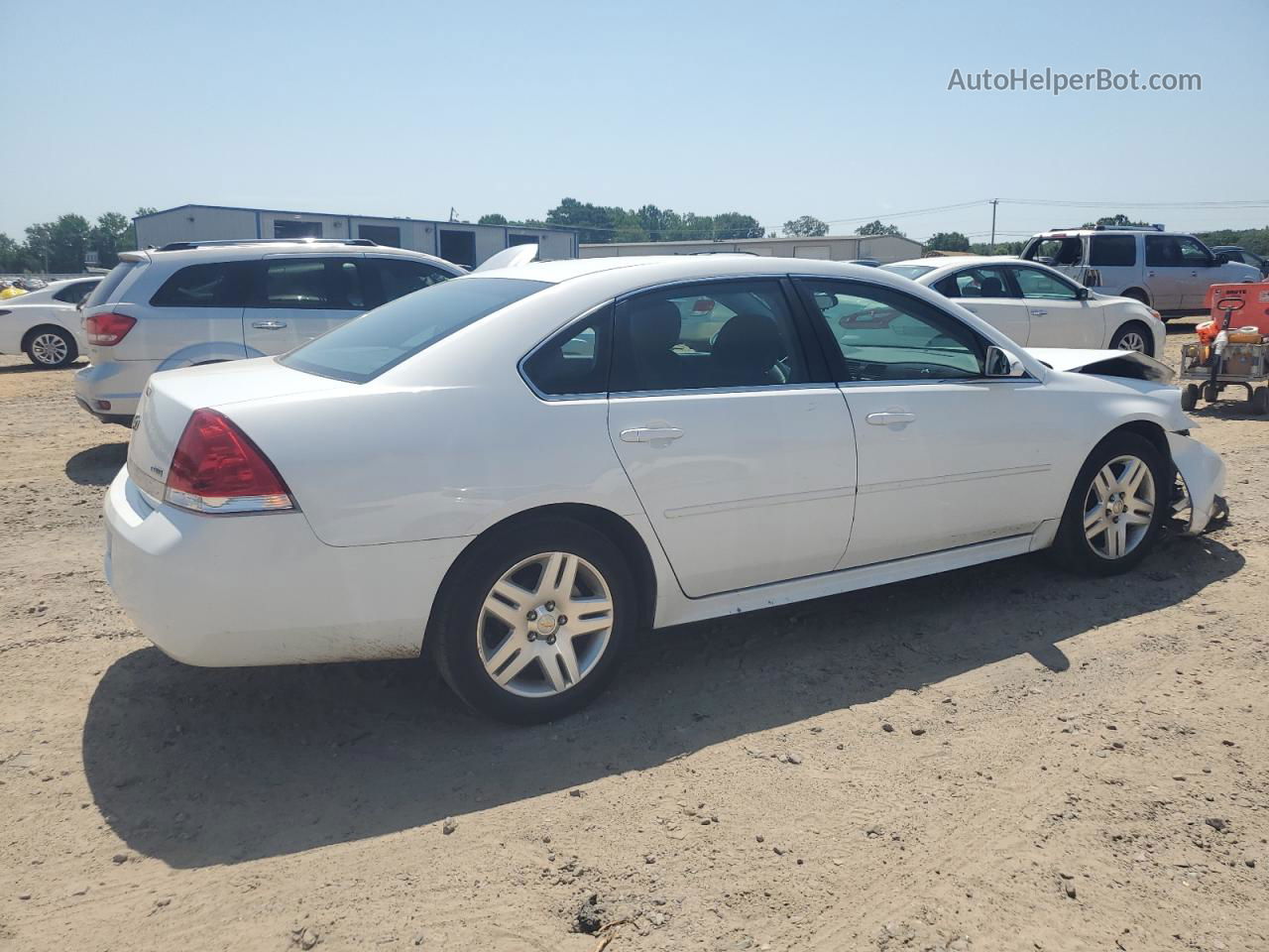 2011 Chevrolet Impala Lt White vin: 2G1WG5EK8B1234500