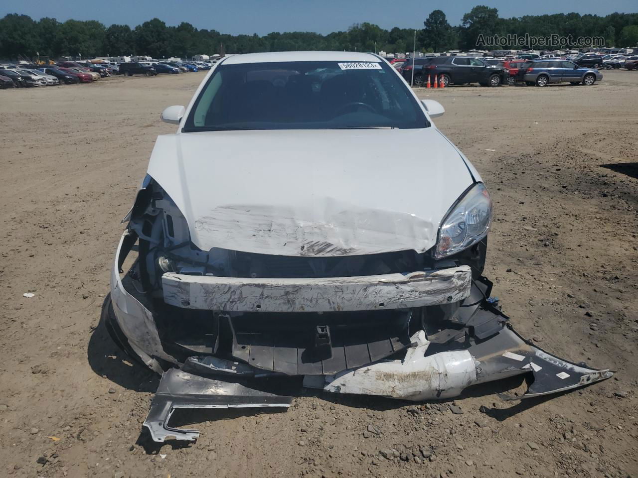 2011 Chevrolet Impala Lt White vin: 2G1WG5EK8B1234500