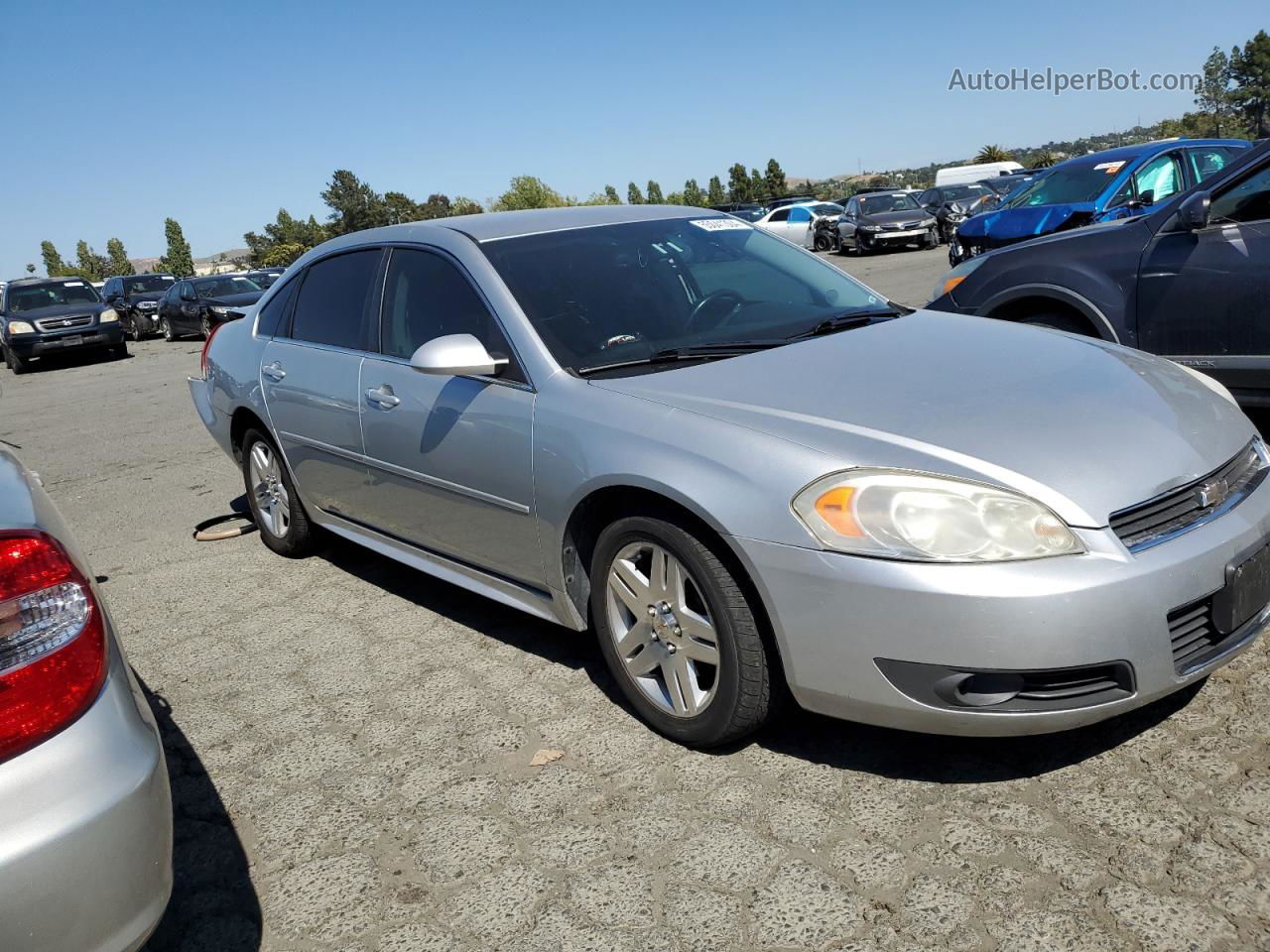 2011 Chevrolet Impala Lt Серый vin: 2G1WG5EK8B1242080