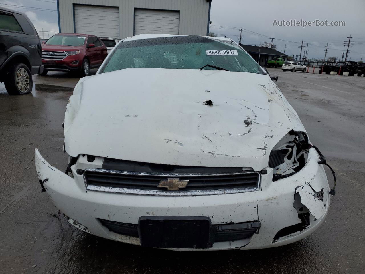 2011 Chevrolet Impala Lt White vin: 2G1WG5EK8B1265522