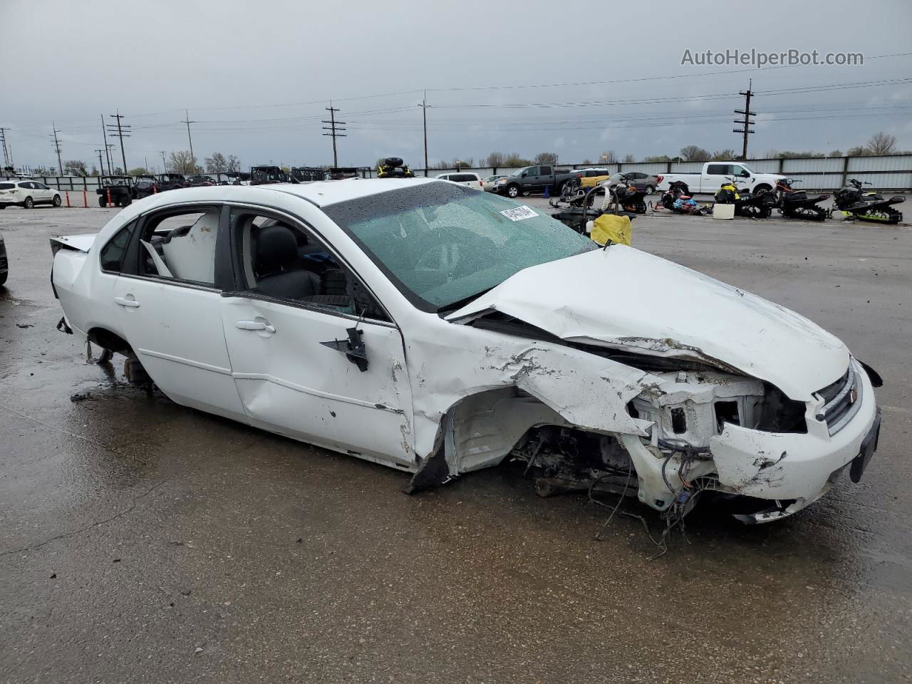 2011 Chevrolet Impala Lt White vin: 2G1WG5EK8B1265522