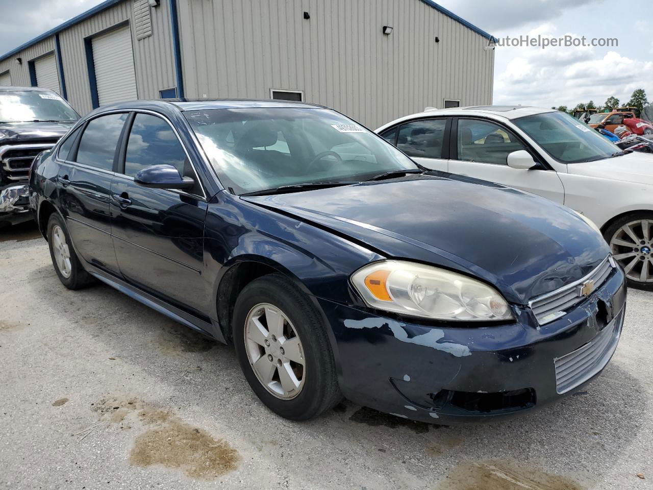 2011 Chevrolet Impala Lt Blue vin: 2G1WG5EK8B1304836