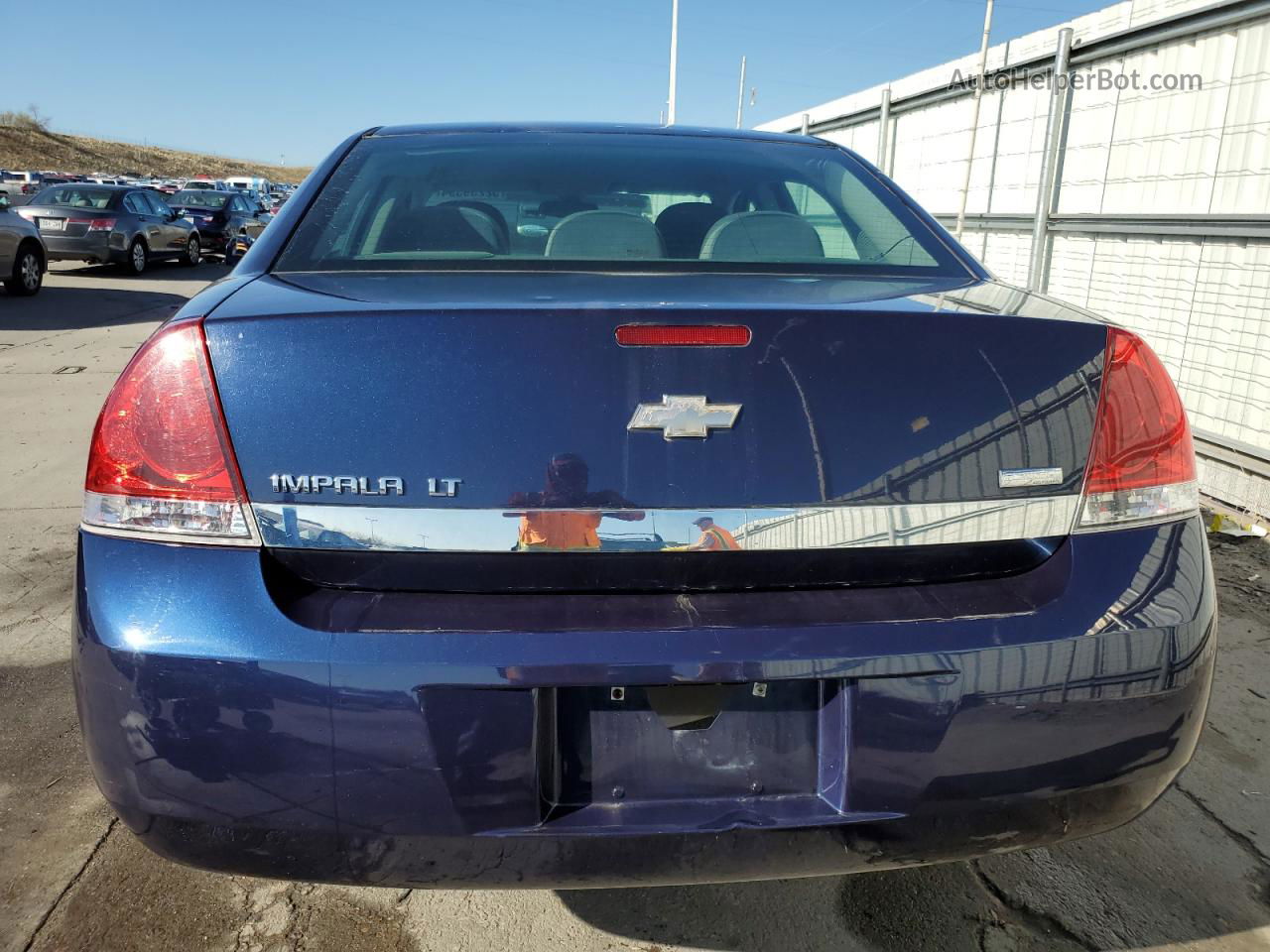 2011 Chevrolet Impala Lt Синий vin: 2G1WG5EK9B1118593