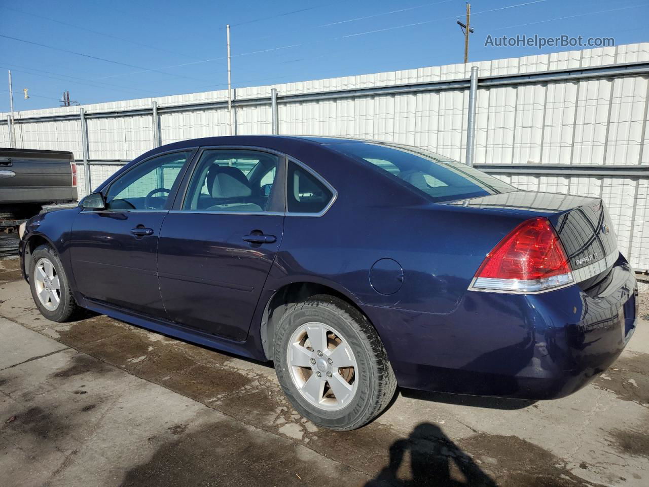 2011 Chevrolet Impala Lt Blue vin: 2G1WG5EK9B1118593