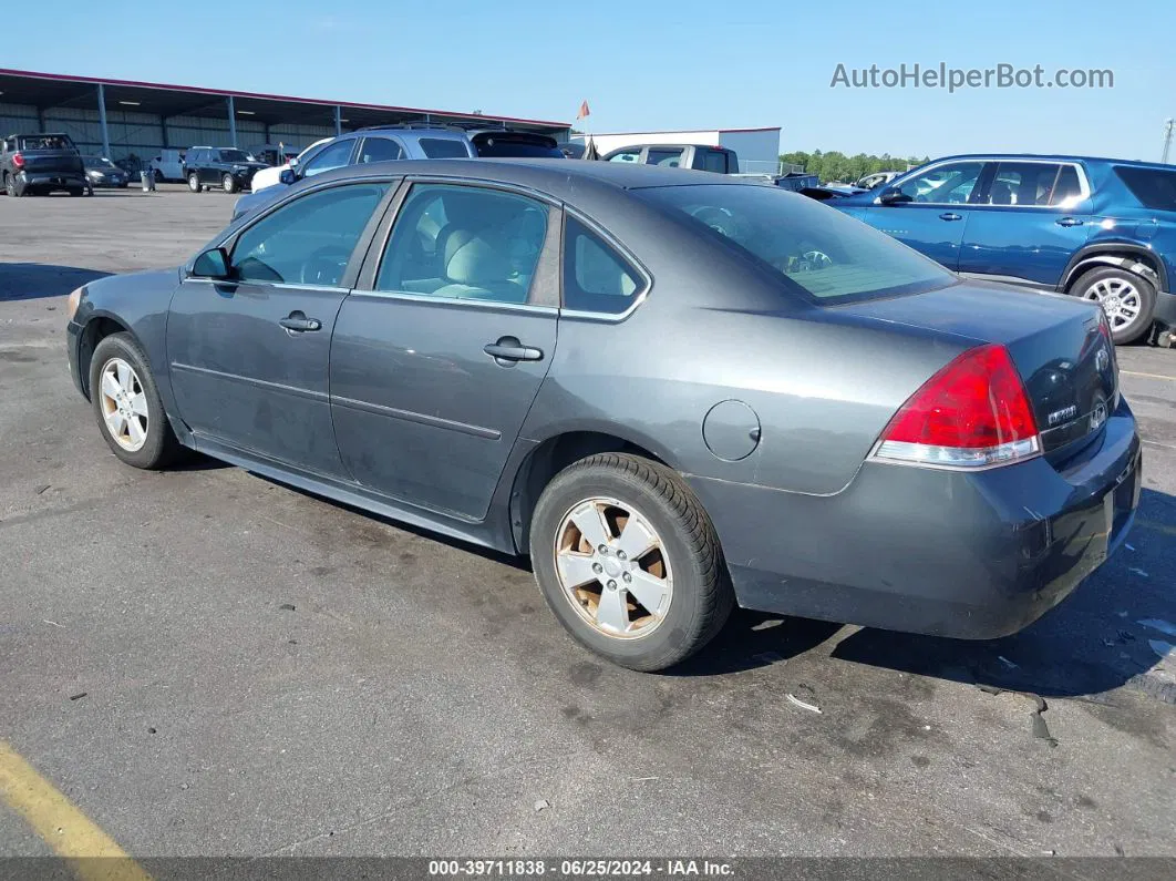 2011 Chevrolet Impala Lt Gray vin: 2G1WG5EK9B1145597