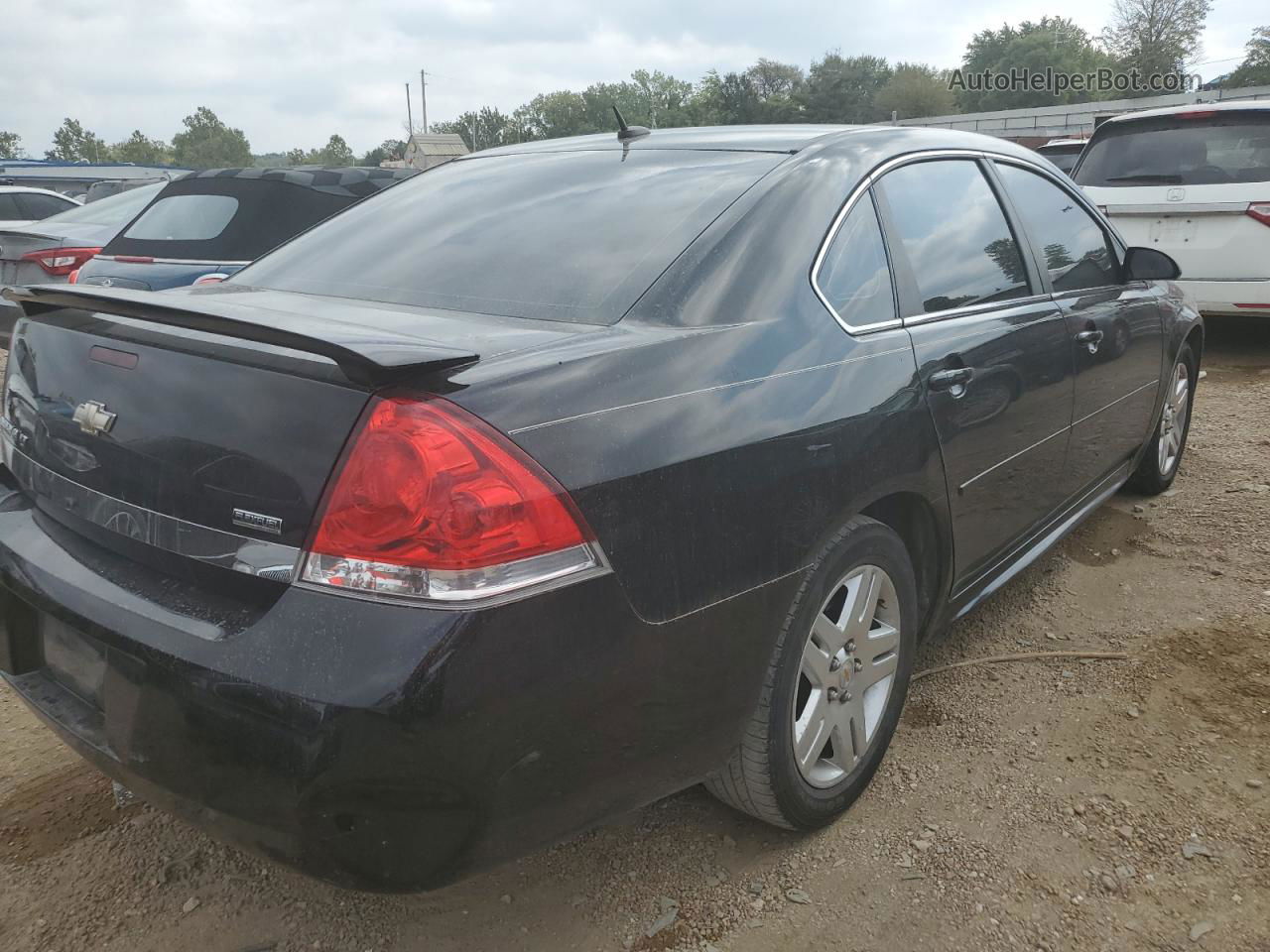 2011 Chevrolet Impala Lt Черный vin: 2G1WG5EK9B1216913