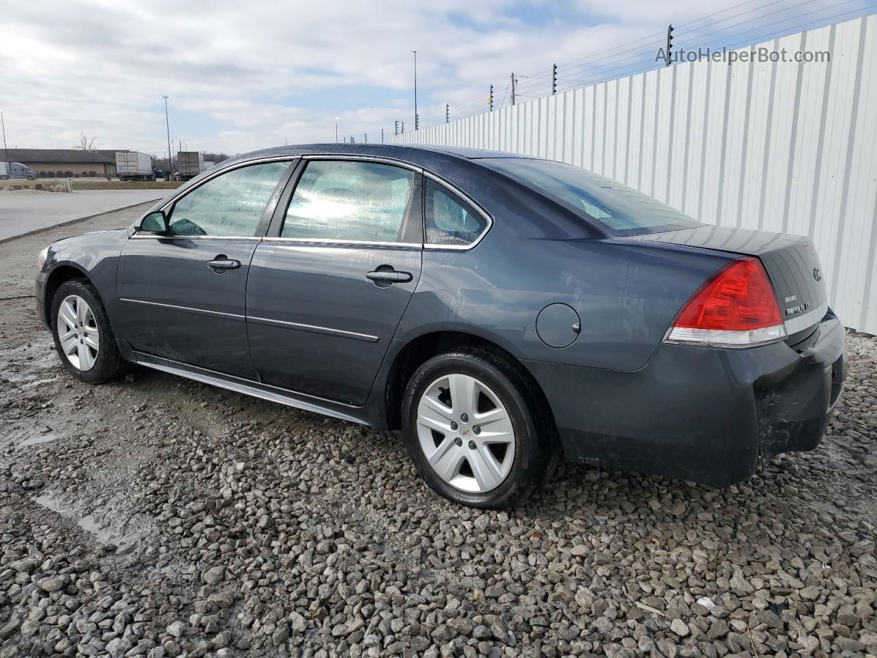 2011 Chevrolet Impala Lt Gray vin: 2G1WG5EK9B1222615