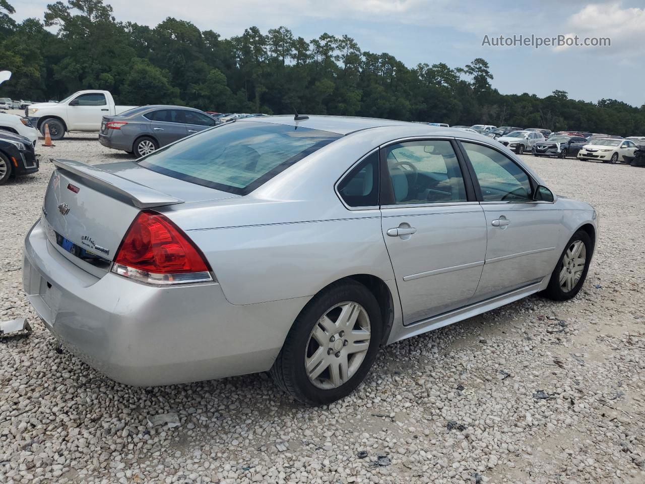 2011 Chevrolet Impala Lt Silver vin: 2G1WG5EK9B1242430