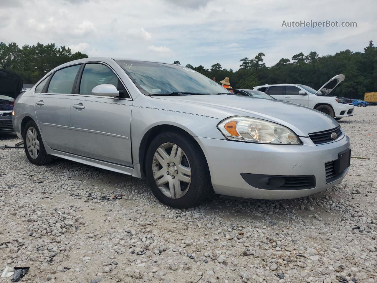 2011 Chevrolet Impala Lt Silver vin: 2G1WG5EK9B1242430