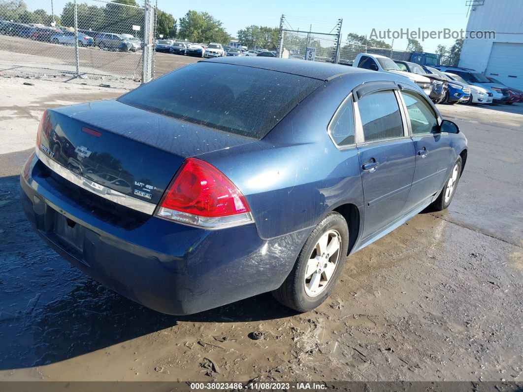 2011 Chevrolet Impala Lt Синий vin: 2G1WG5EK9B1272334