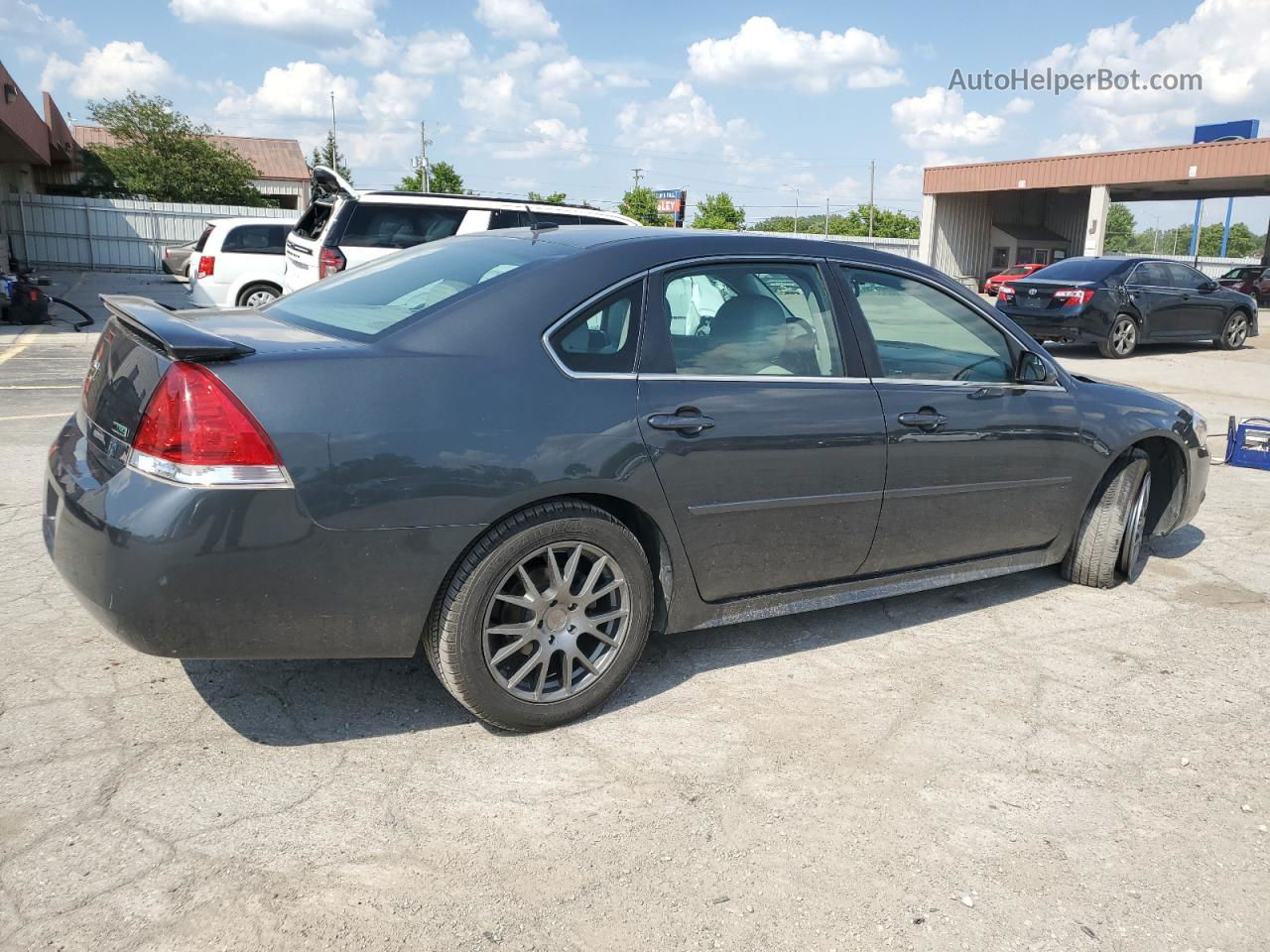 2011 Chevrolet Impala Lt Charcoal vin: 2G1WG5EK9B1275184