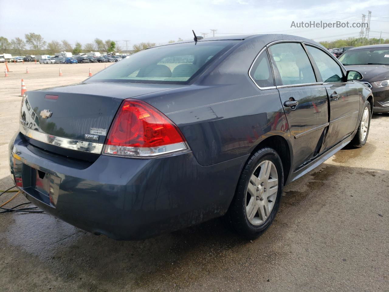 2011 Chevrolet Impala Lt Charcoal vin: 2G1WG5EK9B1291062