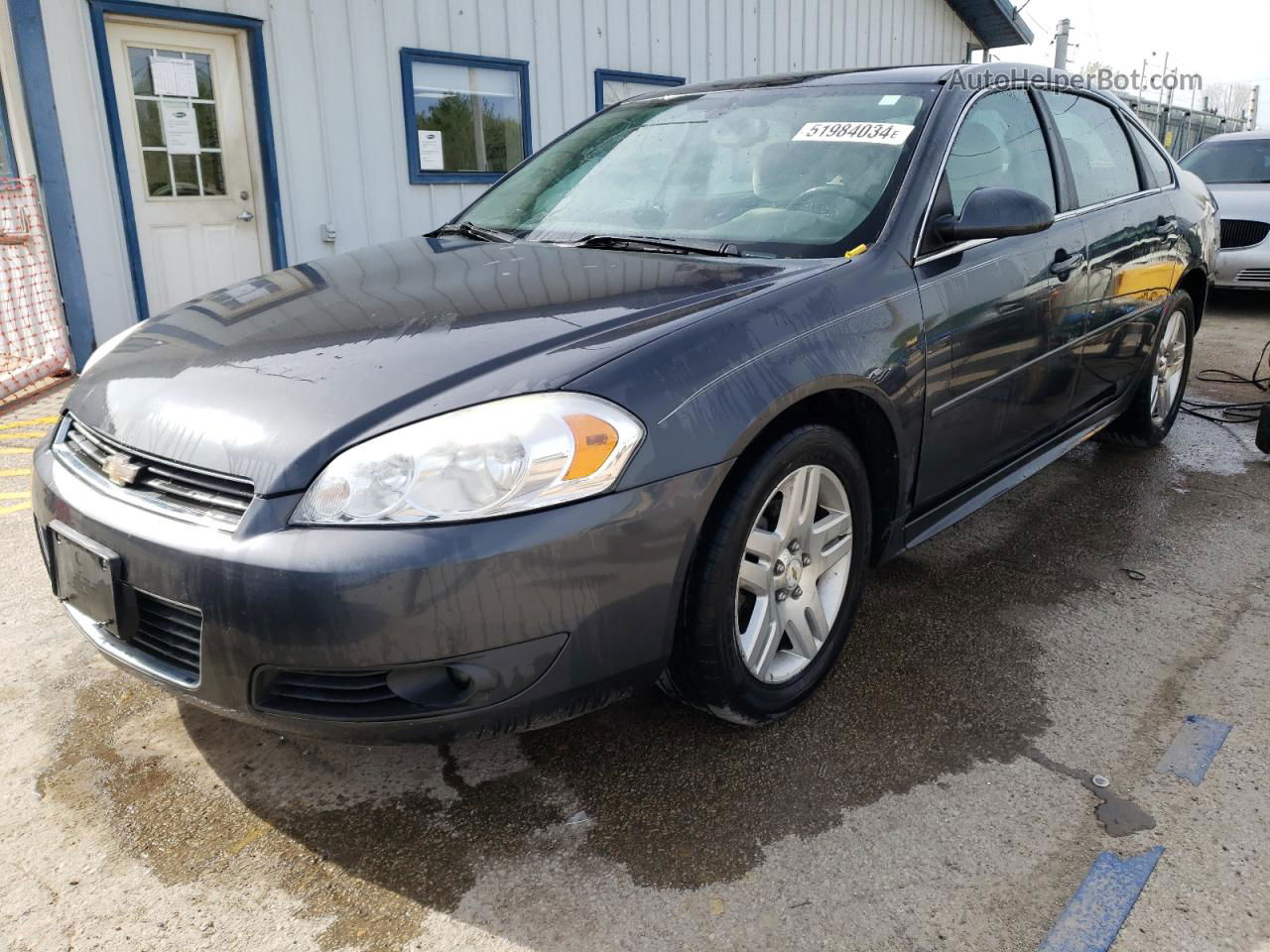 2011 Chevrolet Impala Lt Charcoal vin: 2G1WG5EK9B1291062