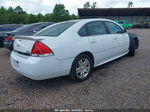 2011 Chevrolet Impala Lt White vin: 2G1WG5EK9B1293815