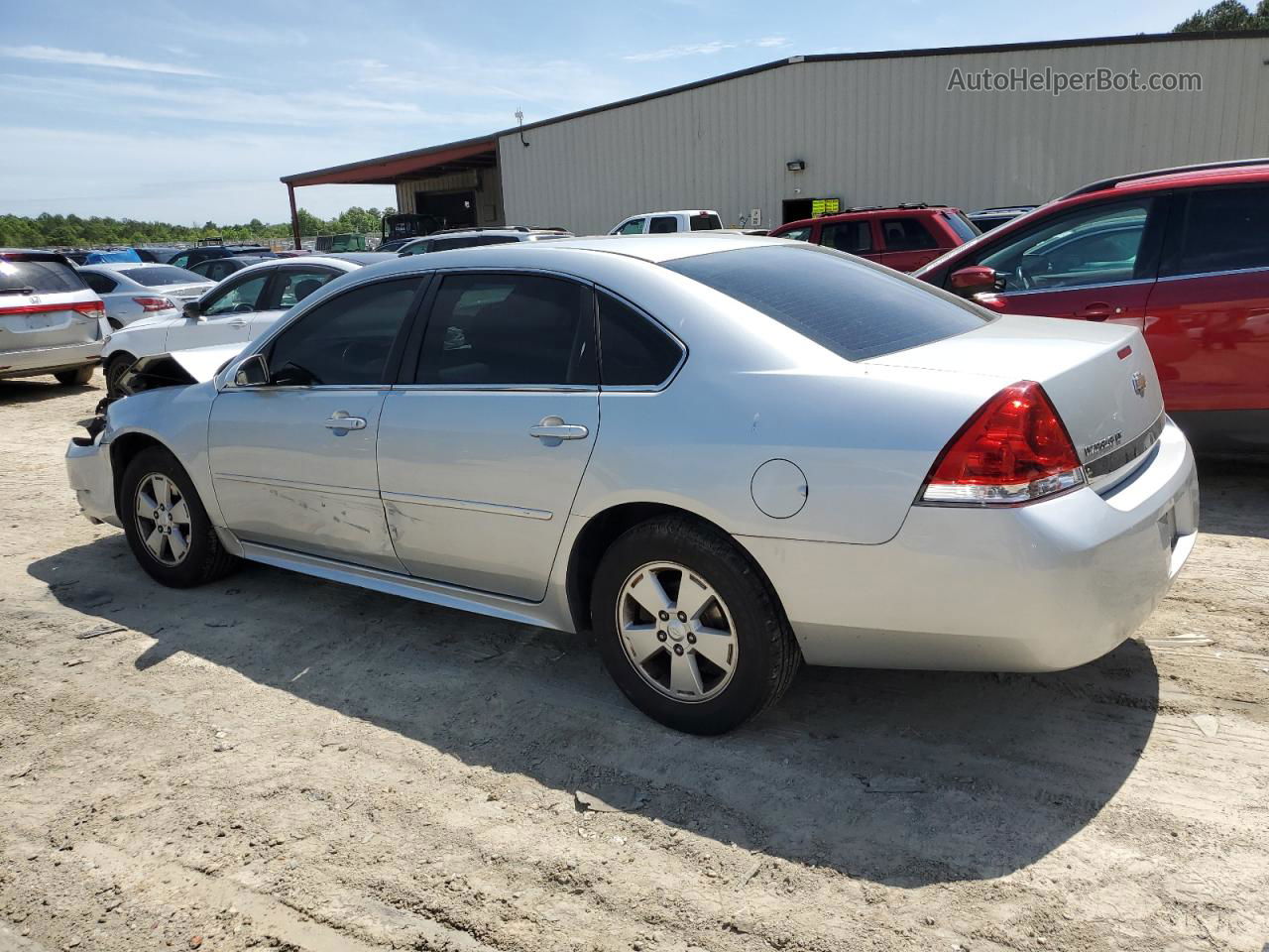 2011 Chevrolet Impala Lt Silver vin: 2G1WG5EK9B1307633