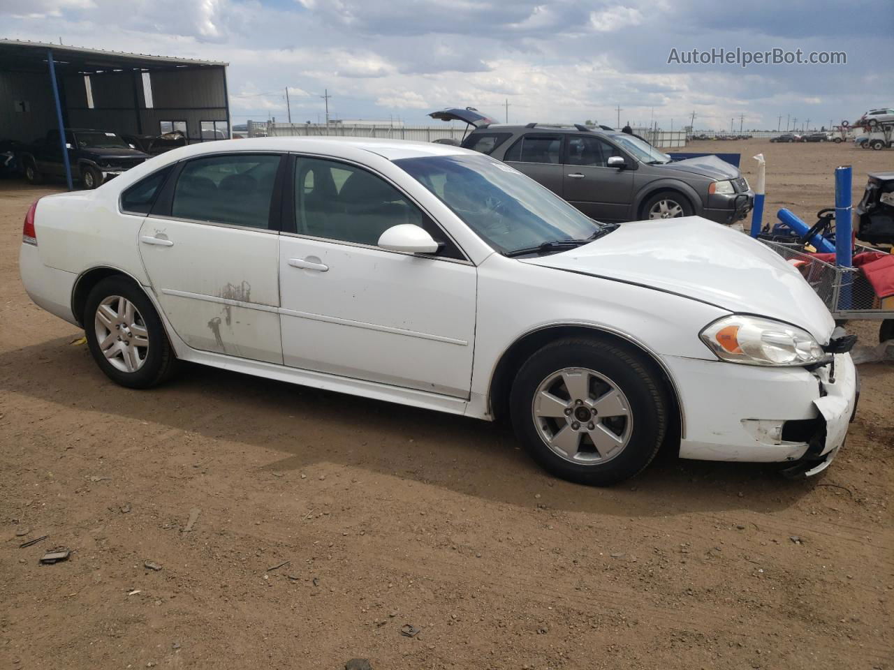 2011 Chevrolet Impala Lt Белый vin: 2G1WG5EKXB1127156