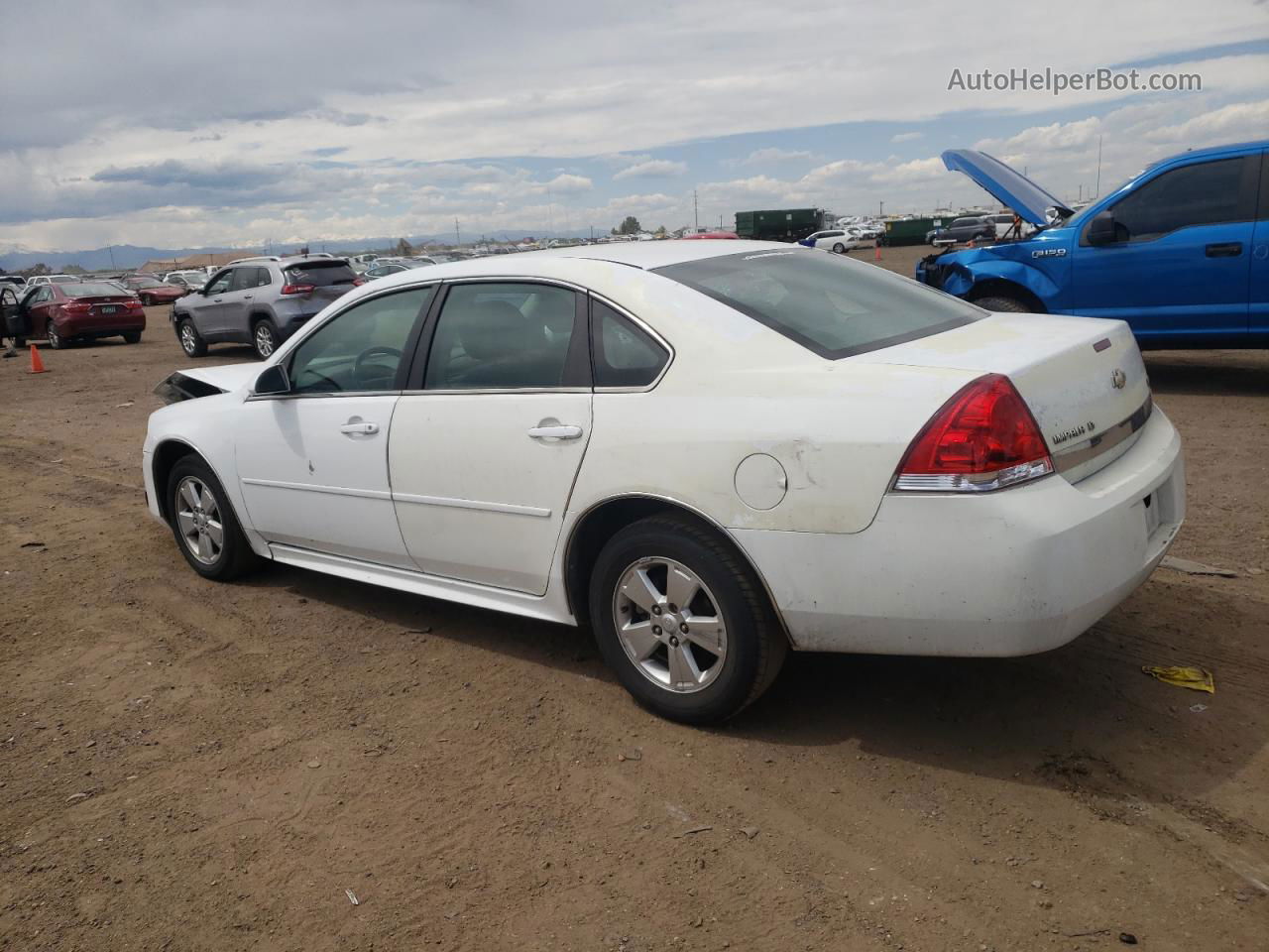 2011 Chevrolet Impala Lt Белый vin: 2G1WG5EKXB1127156