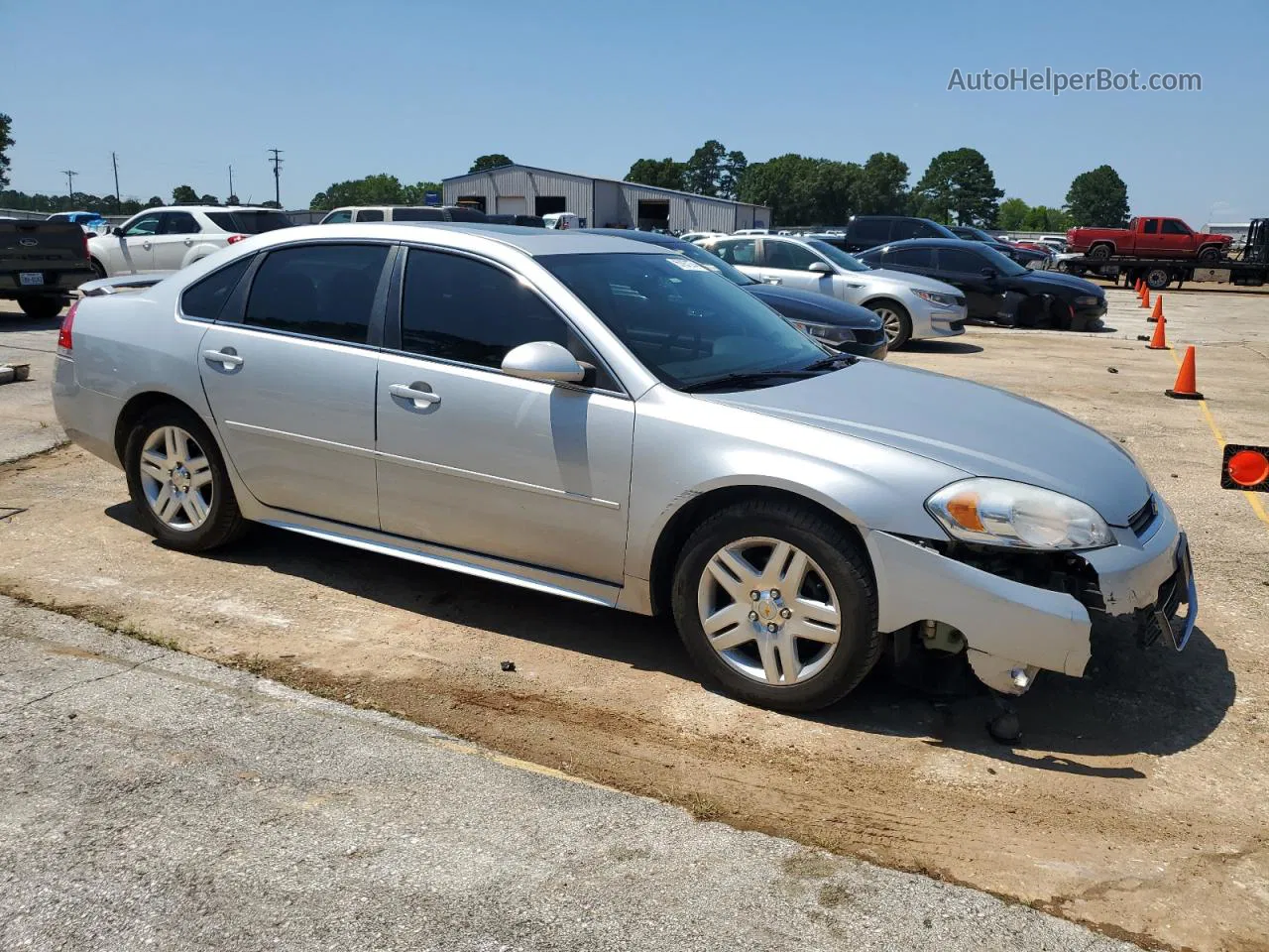 2011 Chevrolet Impala Lt Silver vin: 2G1WG5EKXB1167978