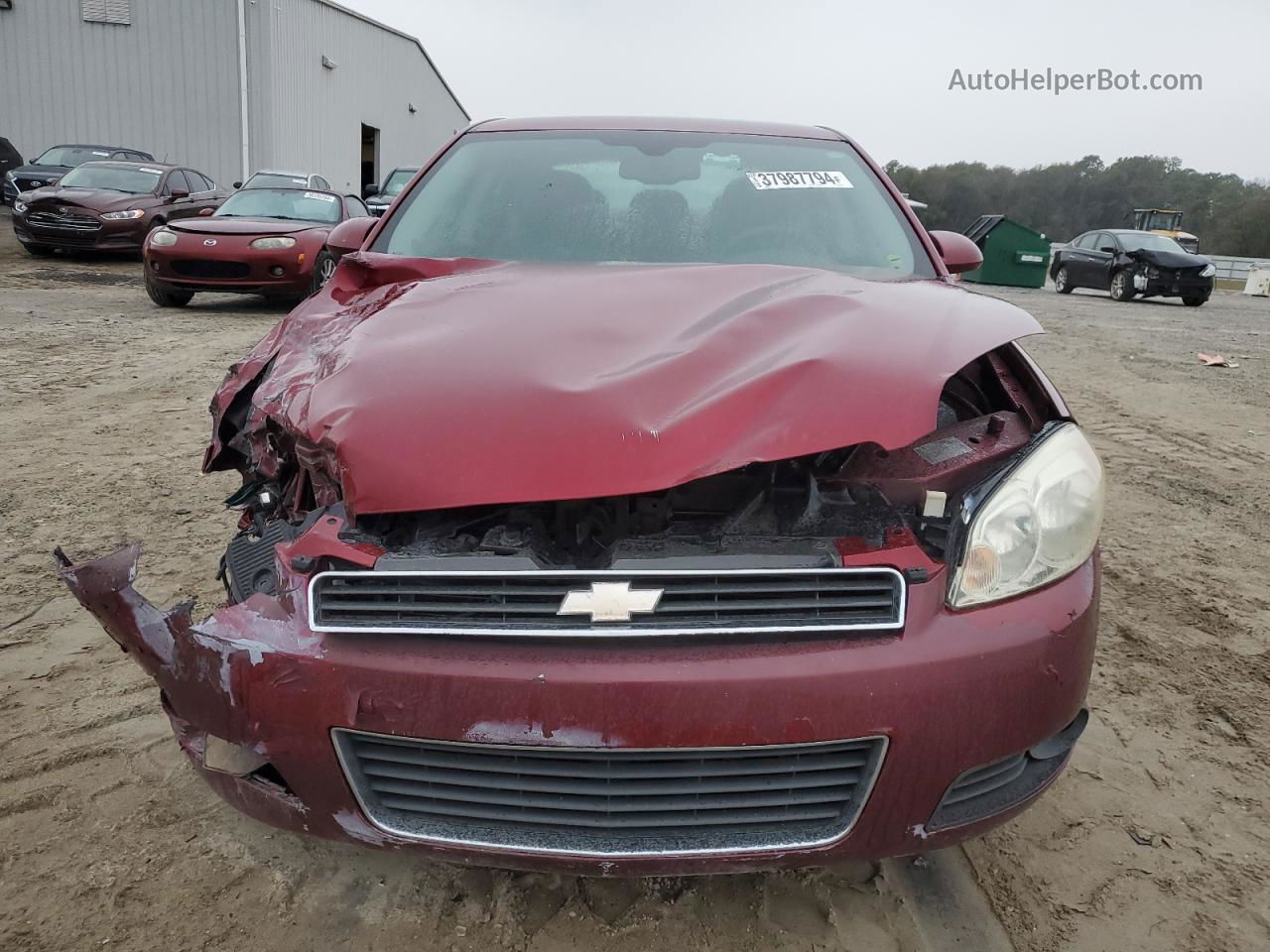 2011 Chevrolet Impala Lt Burgundy vin: 2G1WG5EKXB1182707