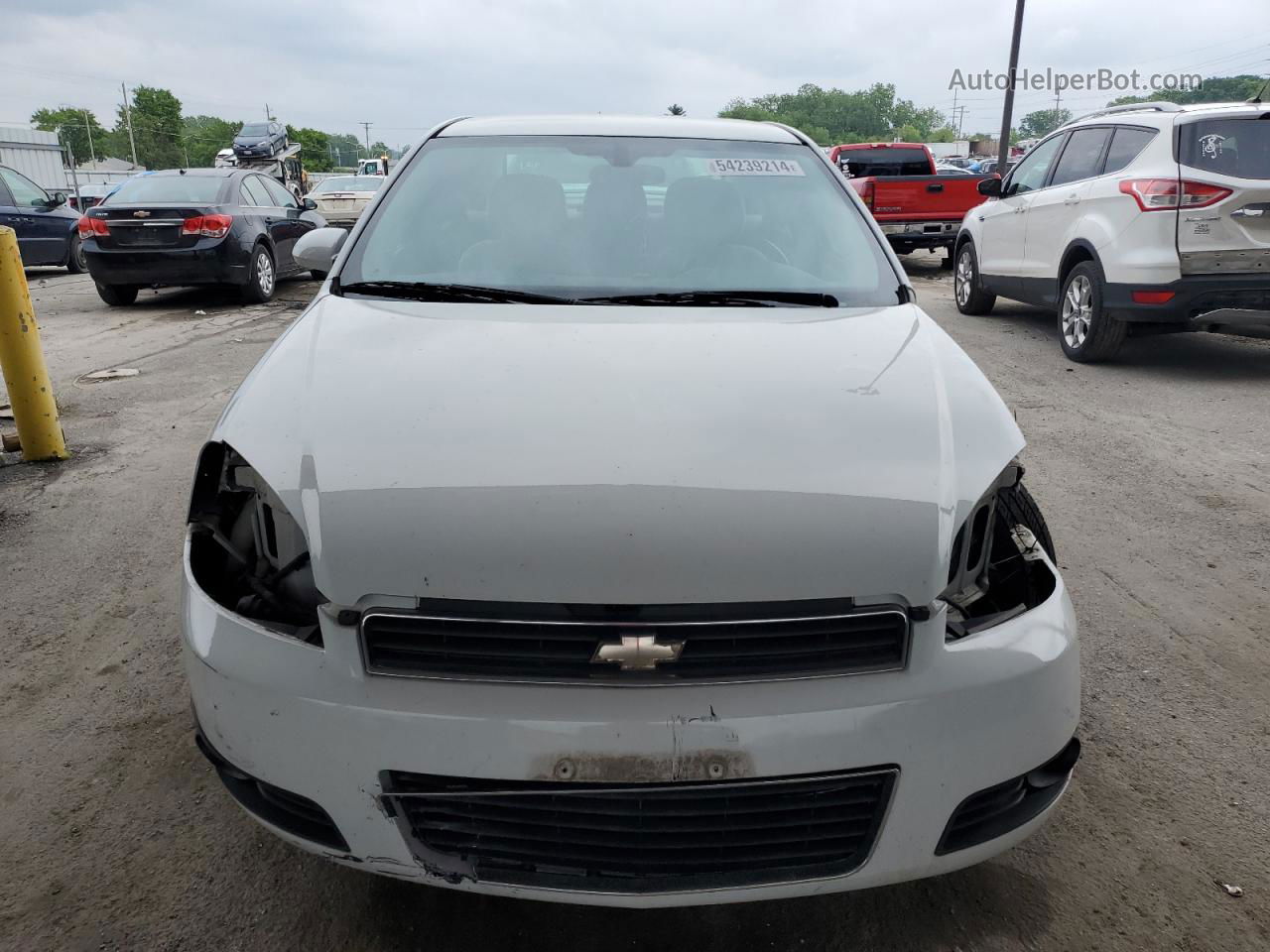 2011 Chevrolet Impala Lt White vin: 2G1WG5EKXB1223322