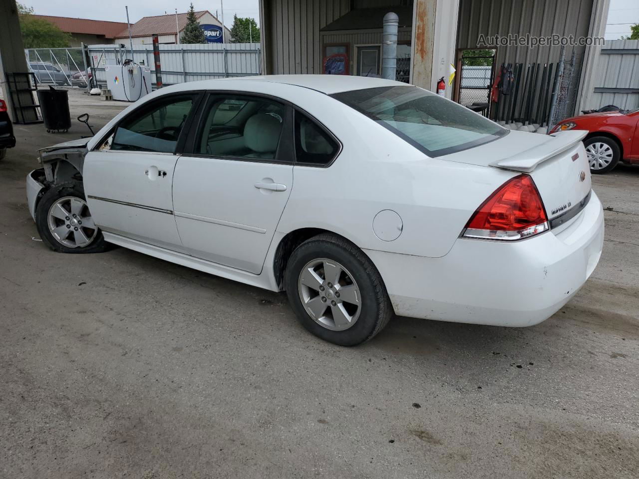 2011 Chevrolet Impala Lt White vin: 2G1WG5EKXB1223322