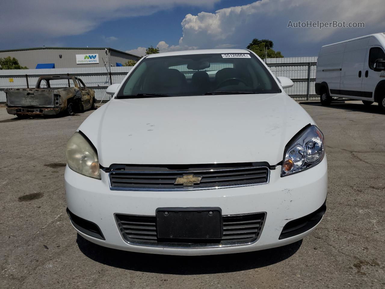 2011 Chevrolet Impala Lt Белый vin: 2G1WG5EKXB1274674