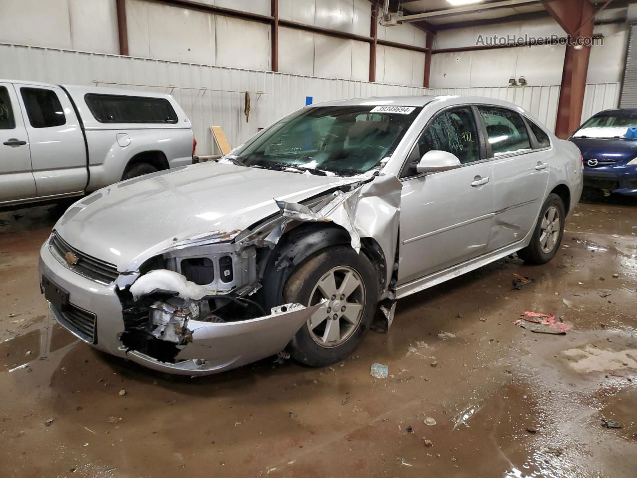 2011 Chevrolet Impala Lt Silver vin: 2G1WG5EKXB1285352