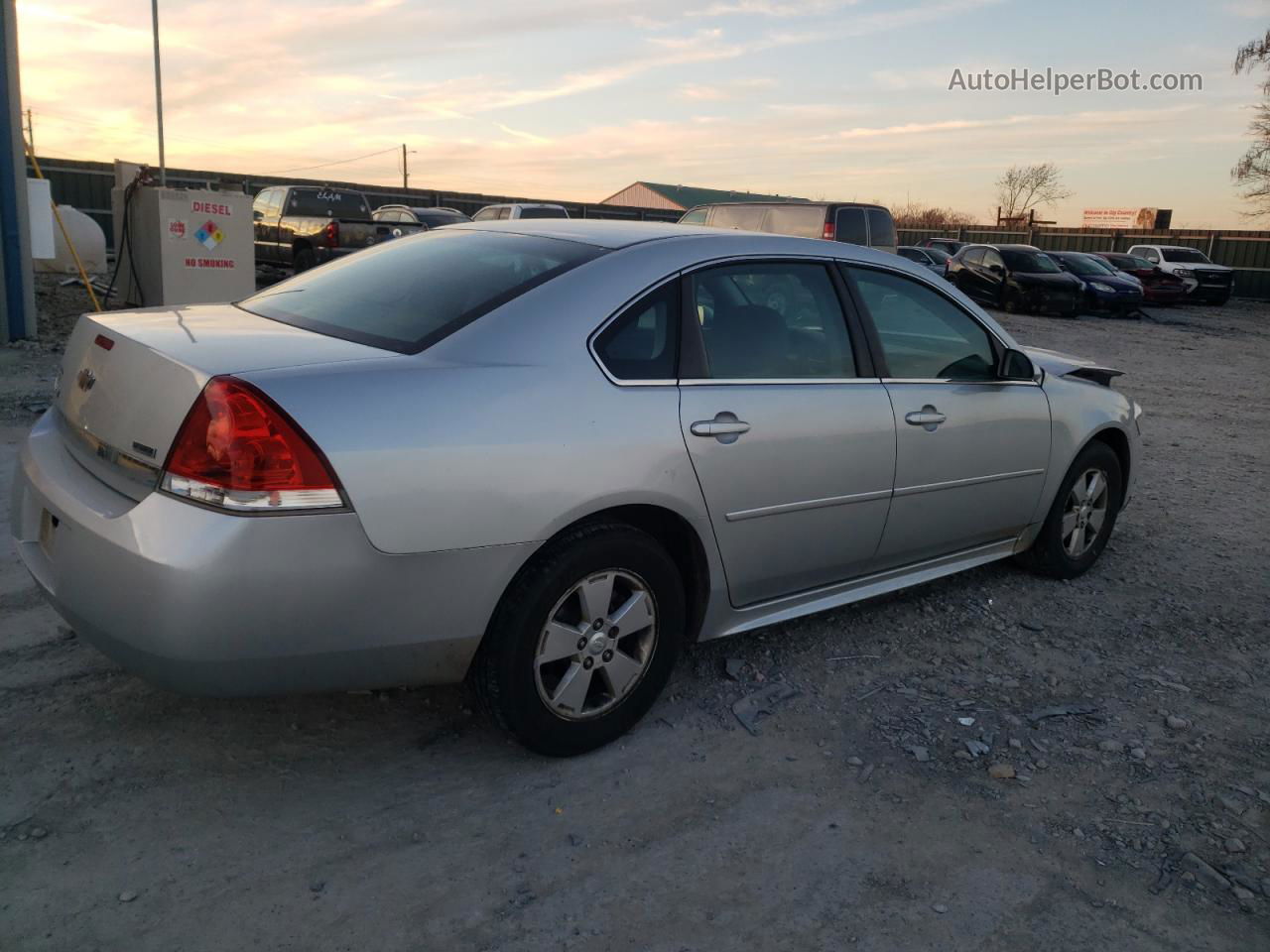 2011 Chevrolet Impala Lt Silver vin: 2G1WG5EKXB1287019