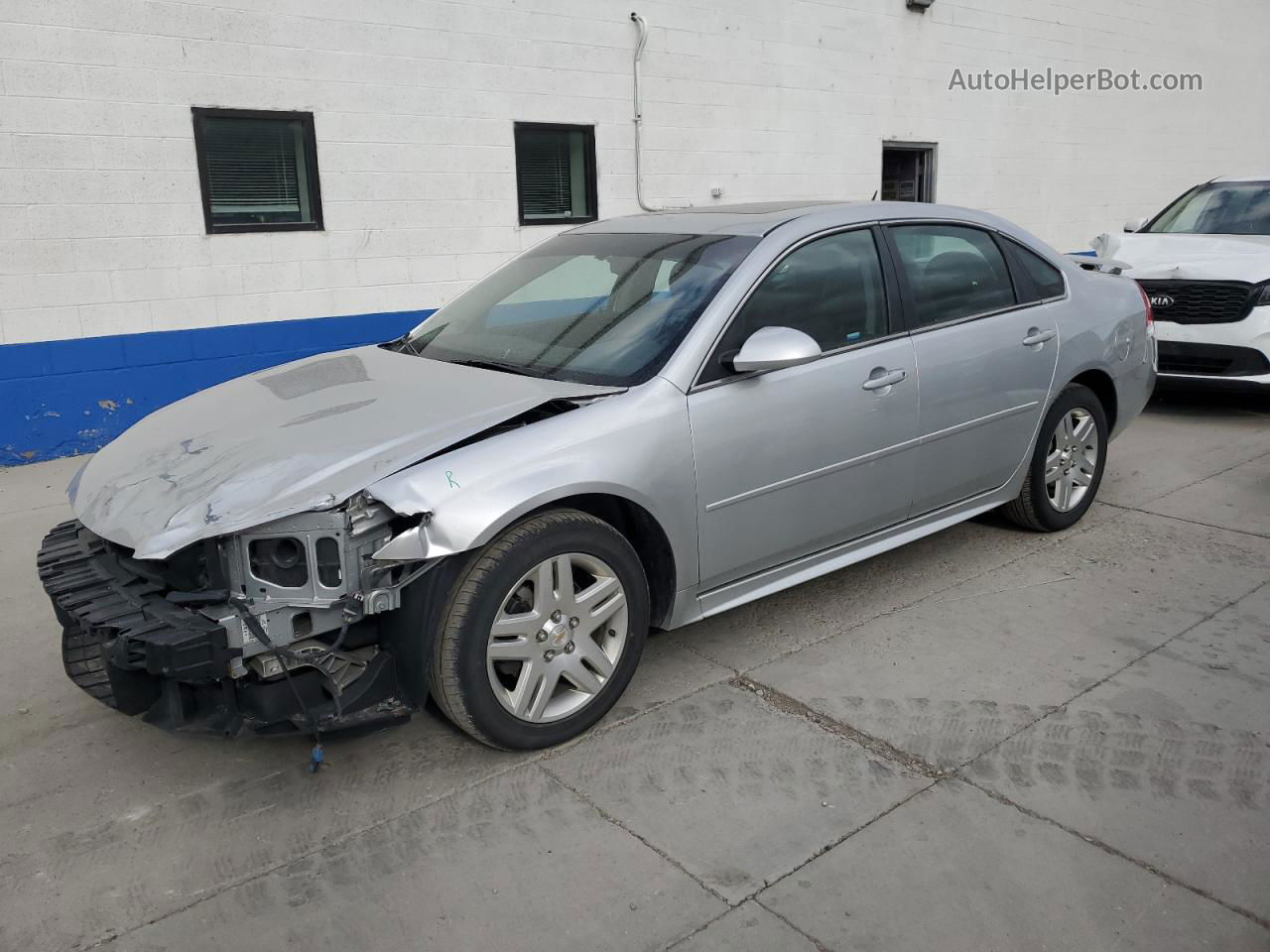 2011 Chevrolet Impala Lt Silver vin: 2G1WG5EKXB1318950