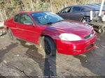 2006 Chevrolet Monte Carlo Ls Burgundy vin: 2G1WJ15KX69163298