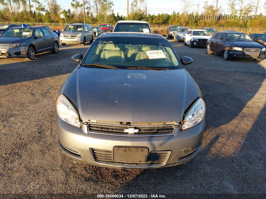 2006 Chevrolet Monte Carlo Ls Gray vin: 2G1WJ16K369254184