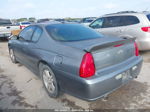 2006 Chevrolet Monte Carlo Lt Gray vin: 2G1WK151169215258