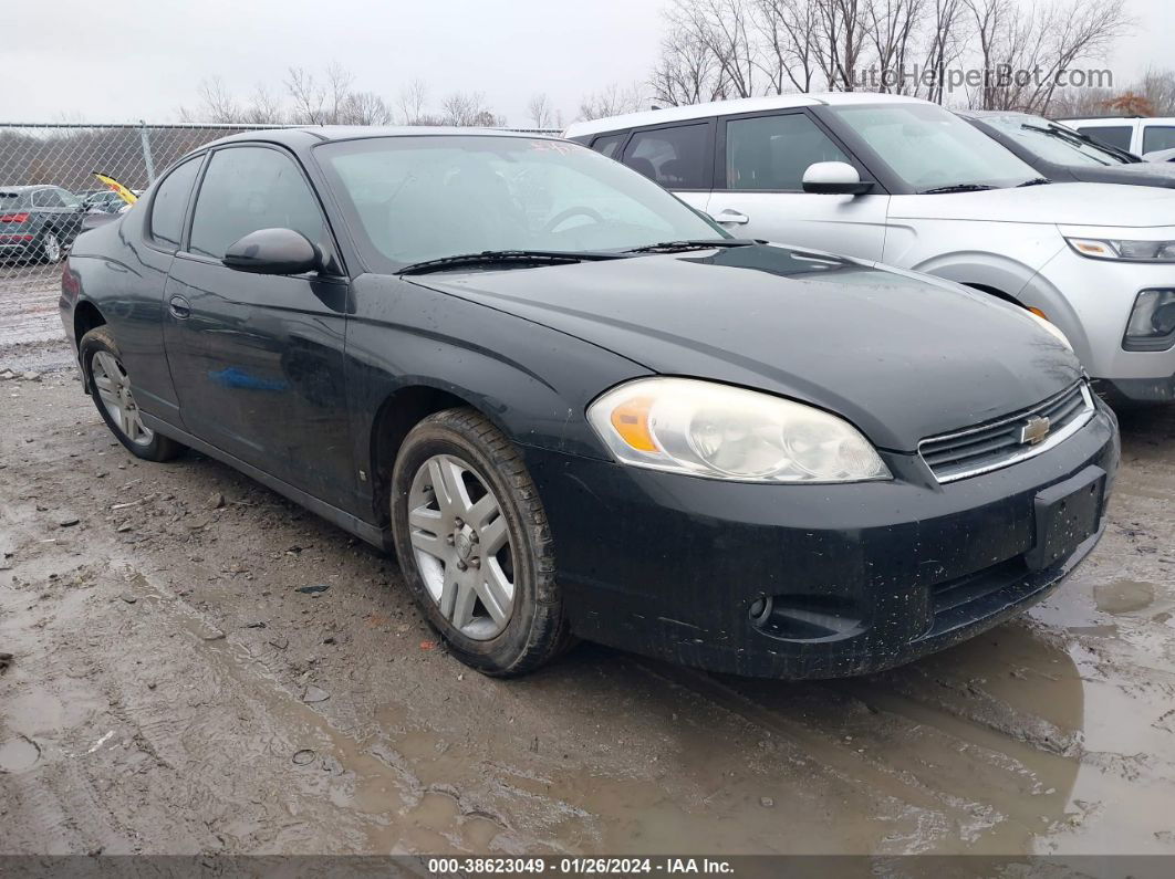 2006 Chevrolet Monte Carlo Lt Black vin: 2G1WK151269426565