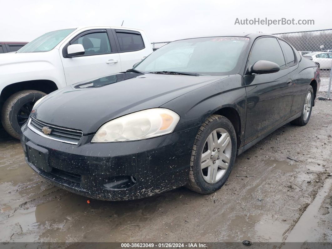 2006 Chevrolet Monte Carlo Lt Black vin: 2G1WK151269426565