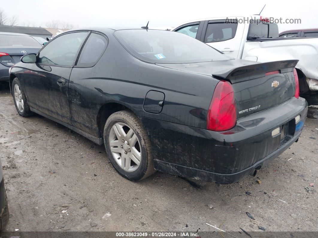 2006 Chevrolet Monte Carlo Lt Black vin: 2G1WK151269426565